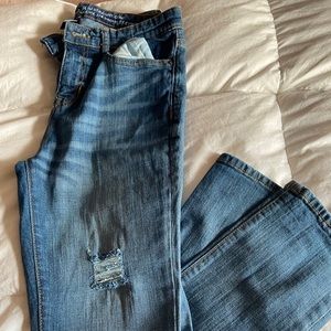 Gap slim straight crop jeans